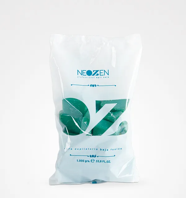 CERA DEPILATORIA NEOZEN 1KG VERDE