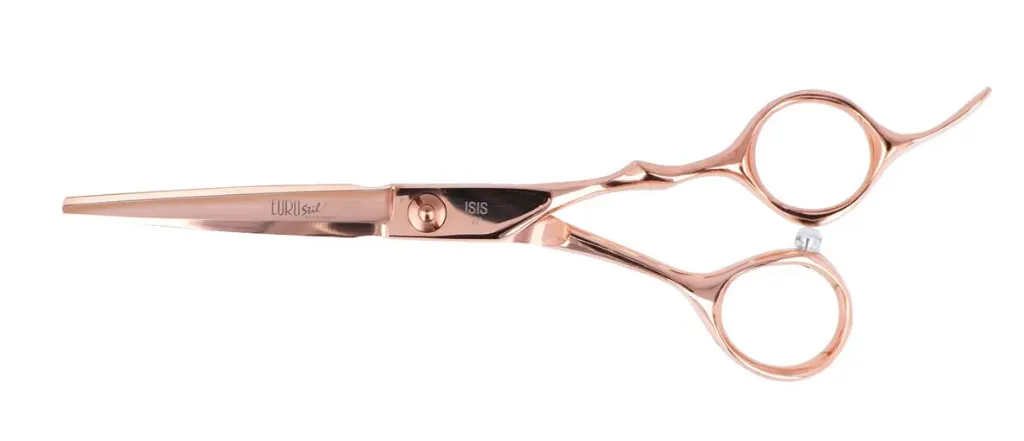 TIJERA DE CORTE ROSE GOLD ISIS 6"
